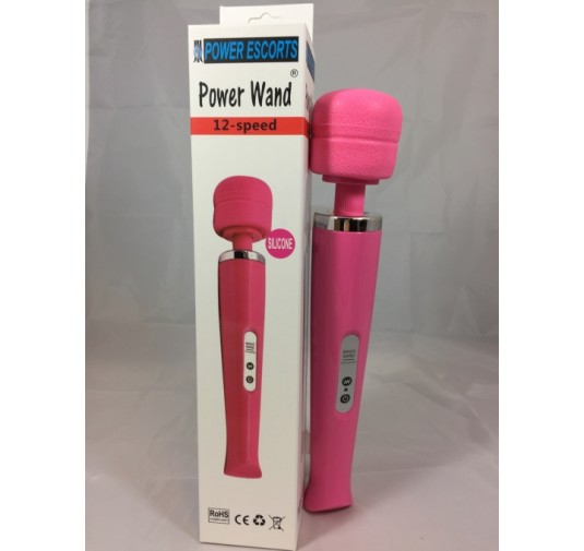 Powerwand  pink eu plug big size wand massager